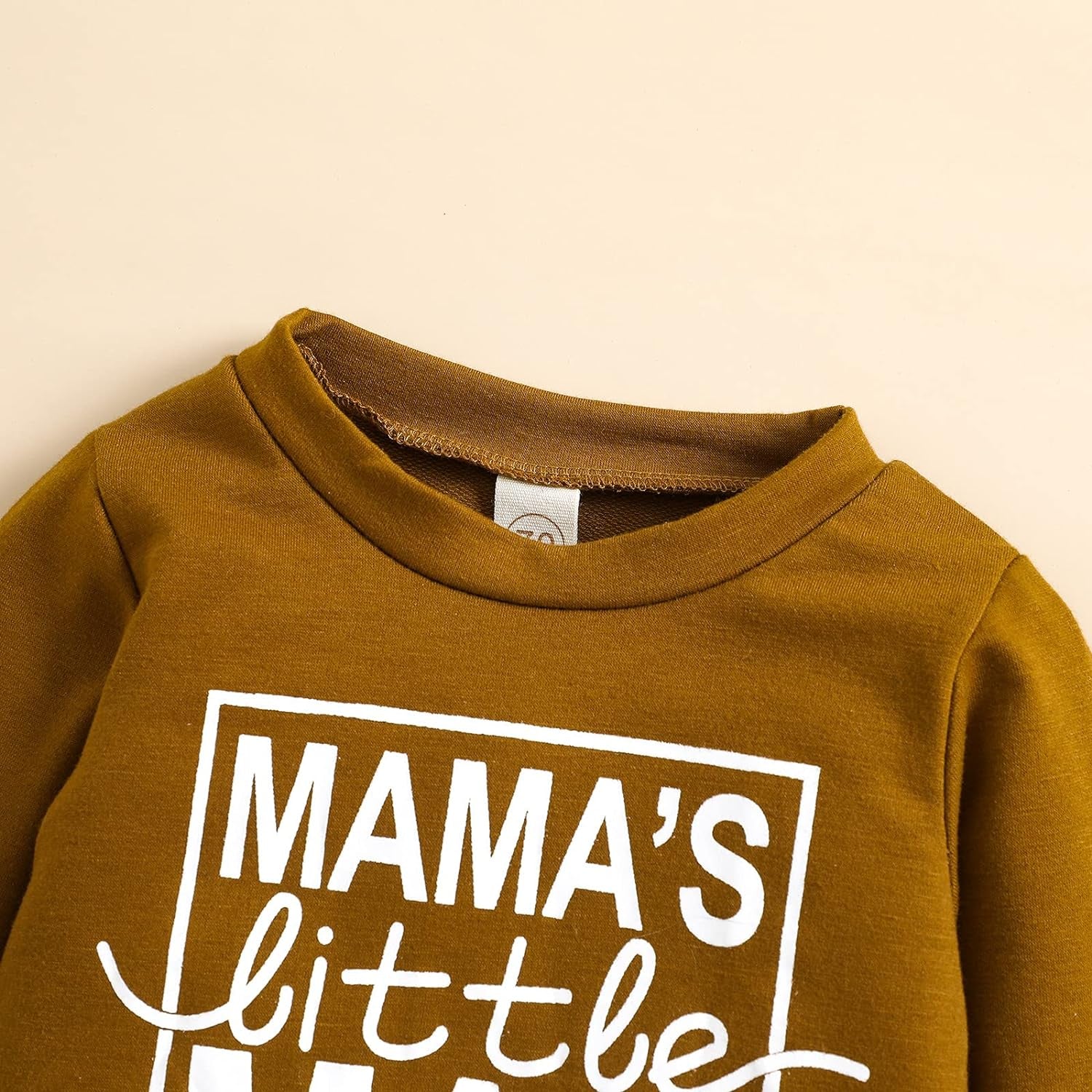 Baby Boys Pullover Sweatshirt MAMA'S BOY Letter Tops Shirt Toddler Boy Fall Cotton Blouse Clothes